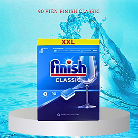 Viên rửa chén Finish Classic 100 viên - hương Chanh
