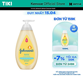 Ảnh bìa Sữa tắm gội toàn thân Johnson's Baby (500ml)