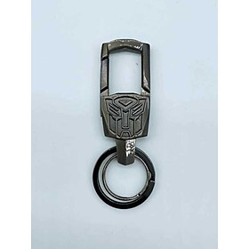 Móc khóa Robot Đại Chiến 2 khoen treo xám ghi bền tốt MK010