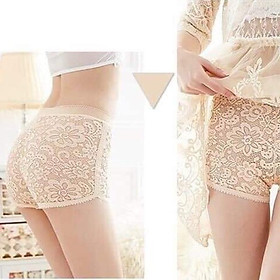 Quần mặc váy ren siêu xinh