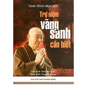 Sách - Trợ Niệm Vãng Sanh Cần Biết - Chính Thông Book