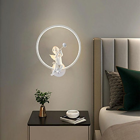 LED Modern Small Wall Lamp Sconce Bedroom Bathroom Bedside Hallway white
