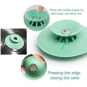 Mua Nắp silicon đậy cống thoát nước bồn rửa chén / phòng tắm