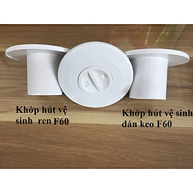 Mua Đầu Hút Nước Vệ Sinh  Mắt Hút Nước Vệ Sinh  Khớp Hút Nước Vệ Sinh Hồ Bơi D60mm (Nối Ren)
