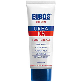 Kem Dưỡng Chân Cho Da Khô Nứt Nẻ, Nứt Gót Chân Urea 10% Eubos Dry Skin Urea 10% Foot Cream (100ml)
