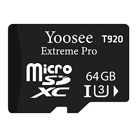 Mua Thẻ Nhớ Microsdxc Yoosee Extreme Pro T920 64GB UHS-I U3 4K 95MB/S - Hàng Chính Hãng