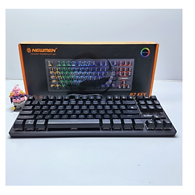 Mua Bàn phím Newmen GAMING GE87 Key (USB/đen) - Hàng chính hãng