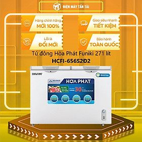 Mua TỦ ĐÔNG MÁT INVERTER HÒA PHÁT 270 LÍT HCFI-656S2Đ2 ĐỒNG (R600A) (HÀNG CHÍNH HÃNG) (CHỈ GIAO HCM)
