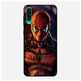 Ốp Lưng in cho Samsung A50s Mẫu Người Nhện Nền Đỏ - Hàng Chính Hãng