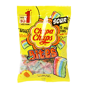 Kẹo Dẻo Chupa Chups Sour Bites Hương Trái Cây 160G