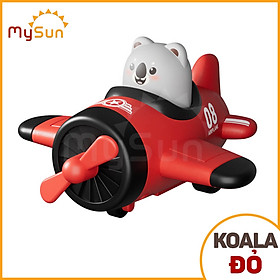 Máy bay đồ chơi mini cho bé trai chạy lên dây cót trẻ em gái MySun
