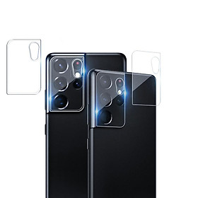 Tempered Glass Lens Film Anti-scratch Mobile Phone Lens Protective Film For Samsung S21 Ultra