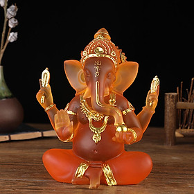 Ganesha Statue Elephant Home Decor Religious Hindu Sandstone Indian