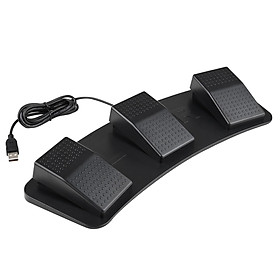 USB Foot Pedal Control Switch Game Pad Keyboard Mouse for PC Laptop