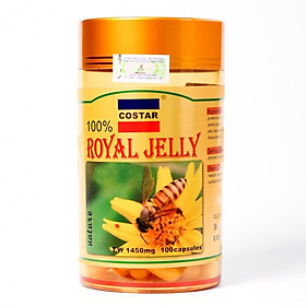 Thực phẩm chức năng Sữa Ong Chúa Úc Costar Royal Jelly Soft 1450mg 100 viên