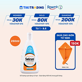 Dầu gội Selsun chống gàu, sạch gàu & hết ngứa da đầu Selsun Anti-Dandruff Shampoo 250ml