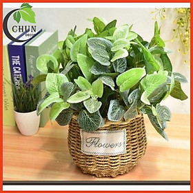 Mua Giỏ Hoa Lụa Vintage Nhiều Mẫu Trang Trí Bàn  Kệ Tủ  Giá Sách  Trang Trí Tường