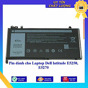 Pin dùng cho Laptop Dell latitude E5250 E5270 - Hàng Nhập Khẩu New Seal