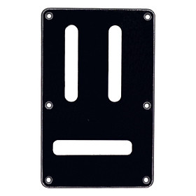 6 Holes 3 Slots Tremolo Guitar Pickguard Cavity Cover for Guitar Players
