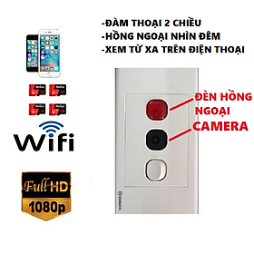 Ổ Cắm Điện Cao Cấp Đa Năng Thông Minh - IP WIFI không dây kết nối với điện thoại từ xa , chất lượng FullHD 1080P sắc nét