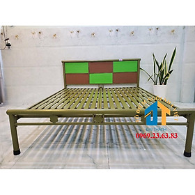 Mua Giường sắt kích thước ngang từ 0 8M đến 1m8 dài 2M – GS43