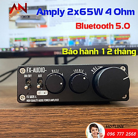 Mua Amply FX AUDIO 502E-L Class D Công Suất 2x65W 4 Ohm- Bluetooth 5.0- Hàng Chính Hãng