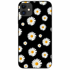 Ốp lưng in cho Iphone 11 Mẫu Hoạ Tiết Hoa Cúc