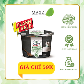 [Chỉ giao HCM] Phô Mai Ý Burrata Bonta Viva Đông Lạnh 100g