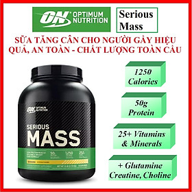 Serious Mass 6Lbs - Sữa tăng cân cho người gầy, bổ sung đầy đủ thành phần dinh dưỡng