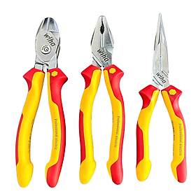 Mua Bộ 3 kìm Wiha cách điện 1000V VDE trợ lực chuyên nghiệp (38191  26714  26727)