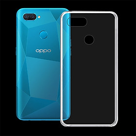 Ốp lưng cho điện thoại OPPO A12 - 01103 - Ốp dẻo trong suốt, bảo vệ điện thoại - Hàng Chính Hãng
