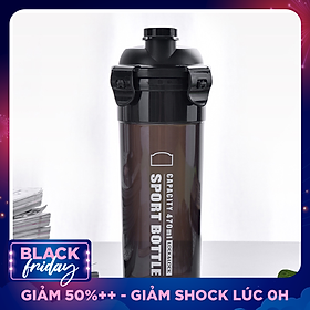 Bình Nhựa Đựng Nước Sports Lock & Lock HPL931NBK-PR 470ML - Đen