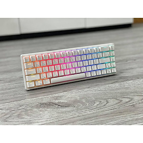 Mua HOTSWASP - Bàn phím cơ mini không dây Royal Kludge RK G68 Bluetooth 5.1 cơ học 68 phím Đèn nền RGB 65% bố cục nhỏ gọn - Hàng chính hãng
