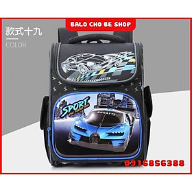 BALO CHỐNG GÙ CÔNG CHÚA MÀU XANH CHO BÉ GÁI MÃ CG3 - ô tô CG3