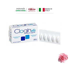 CLOGIN ELLE VIÊN ĐẶT ÂM ĐẠO Nhập Khẩu Ý Italy Phòng và Điều Trị viêm nấm ngứa rát mẩn đỏ âm đạo, lây nhiễm. Đặt hậu sinh liền nhanh vết thương. Dưỡng Ẩm, Phục Hồi và bảo vệ niêm mạc âm đạo.