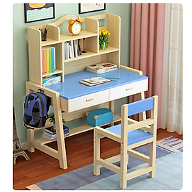 Mua Bộ Bàn Ghế học sinh thông minh đa năng bền đẹp - Bàn ghế học sinh 80cm Gỗ MDF cao cấp kèm ghế Tiện lợi BAH046 Giao màu ngẫu nhiên