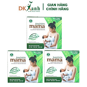 Combo 3 hộp - Nước tắm sau sinh Dao'spa Mama - DK Pharma (9 chai - dung tích 250ml/chai)