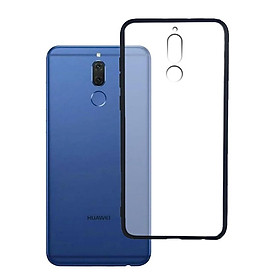 Ốp lưng Huawei Nova 2i - Bề mặt nhám chống vân tay, lưng cứng, viền TPU dẻo - 02089 - Hàng Chính Hãng