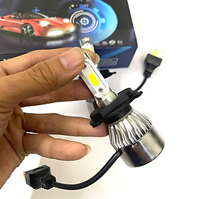 Đèn LED Pha C6-X7s Siêu Sáng Chân H4 - Lắp Ô Tô, Xe Máy Và Mọi Dòng Xe