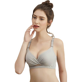 Áo lót nữ không gọng đệm dày, dây chéo cách điệu nâng ngực quyến rũ - ZA6622