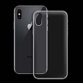 Ốp lưng cho Apple Iphone X/ XS - 01015 - Ốp dẻo trong - Hàng Chính Hãng
