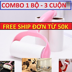 Mua CÂY LĂN BỤI QUẦN ÁO (KÈM 3 LÕI). Cây Lăn Bụi Đa Năng ( Lông Động Vật  Sợi Vải  Đồ Da  Chăn Nệm  Ghế Salon)
