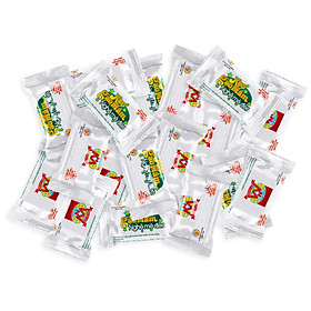 250g Kẹo xốp giòn GẠO MẦM mè đen NGHỆ tươi, CHAY MẶN đều dùng được