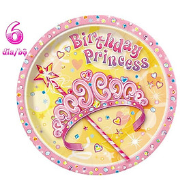 Mua 6 dĩa giấy tiện lợi chống nước 18cm - KoolStyle Shop