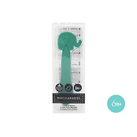 Thìa ăn dặm silicon cho bé Marcus & Marcus, từ 6 tháng