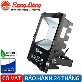 Đèn pha LED 100W Rạng Đông - Sáng trắng 6500K