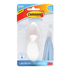 Mua Móc treo tường cường lực siêu dính chống thấm nước 2000 gram Command 3M 3M-Bath17