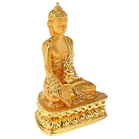 1pc Meditation Buddha Statue Religion Sculpture Buddhist Pharmacist Figurine