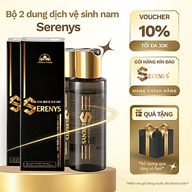 Bộ 2 Chai Dung Dịch Vệ Sinh Nam Serenys 100ml – Làm Sạch & Khô Thoáng