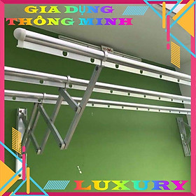 Mua Giàn phơi gắn tường Hòa Phát dài 0 8m-1m dành cho nhà phố  căn hộ  chung cư có diện tích sân phơi siêu nhỏ